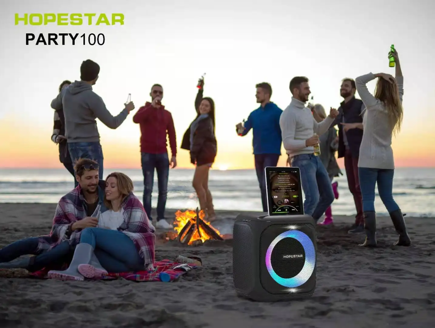 HOPESTAR Party 100 Mini Smart Wireless Bluetooth Speaker description image 5