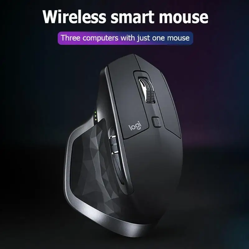 Беспроводная игровая мышь lotech MX MASTER 2S 7 кнопок двухрежимный вluetooth 4000 dpi игровая макро-мышь для быстрой зарядки