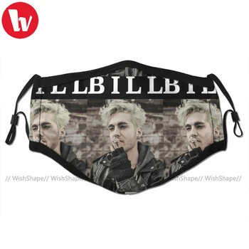 

Tokio Hotel Mouth Face Mask BILL Inspiration Roukeys Facial Mask Kawai Funny with 2 Filters for Adult