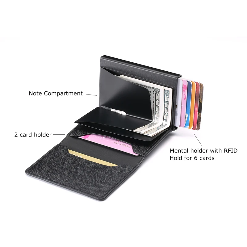 ZOVYVOL RFID держатель для карт минималистичный кошелек высокое качество визитная
