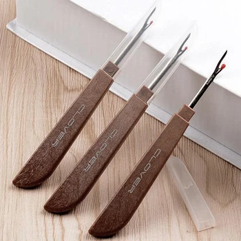 

1pc Clover Lot Steel Plastic Handle Craft Thread Cutter Seam Ripper Stitch Needle Arts DIY Sewing Tools Sewing Accessories