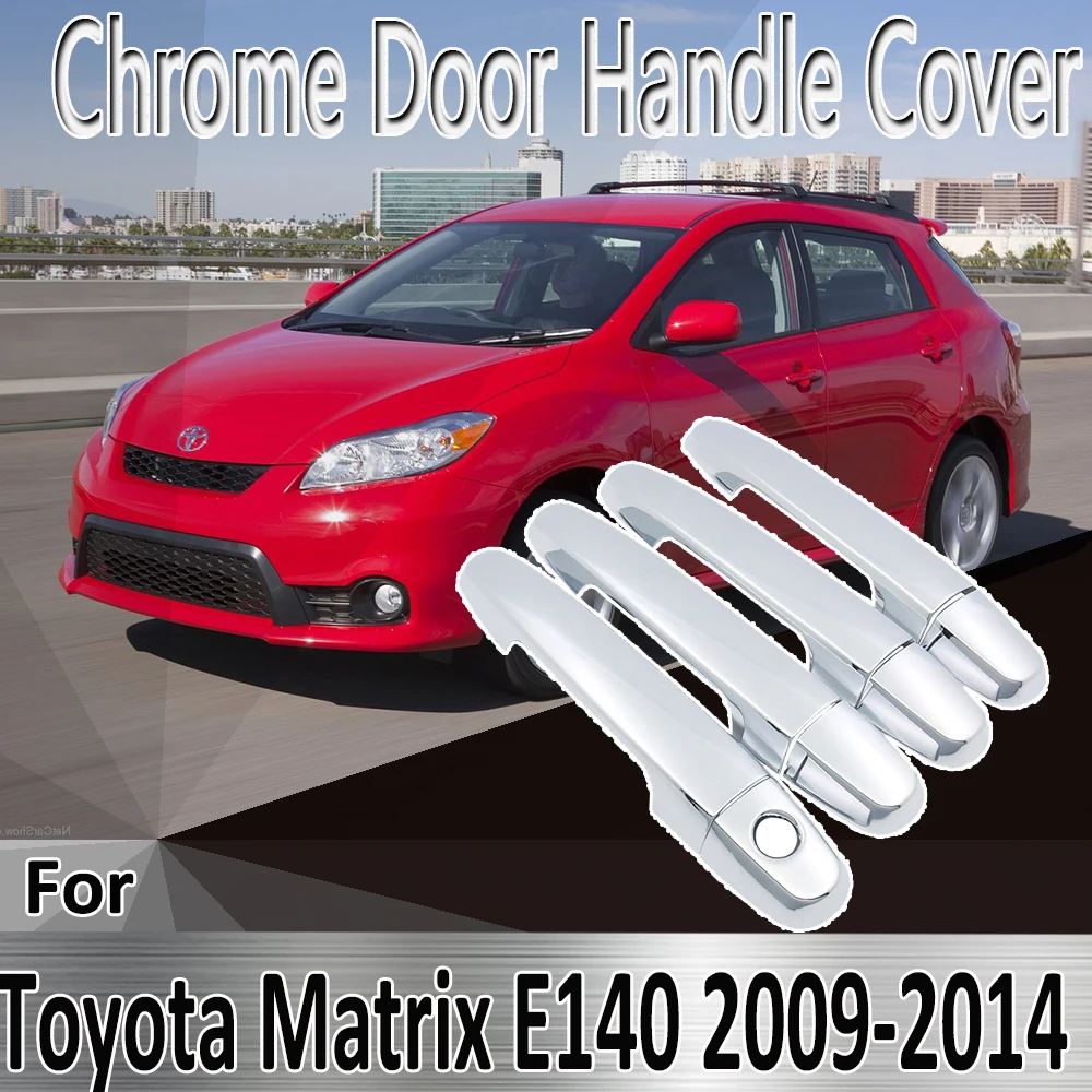 Для Toyota Matrix E140 2009 ~ 2014 2010 2011 2012 Стайлинг наклейки украшение хромированная Дверная