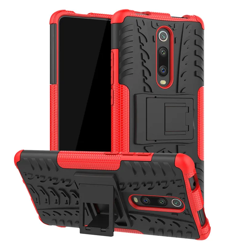 Чехол-подставка для Xiaomi F1 Pocophone F1 Redmi 7a 7 K20 Pro силиконовый чехол-бампер Защита Жесткий Чехол-подставка для ПК на Redmi K20 7a 7