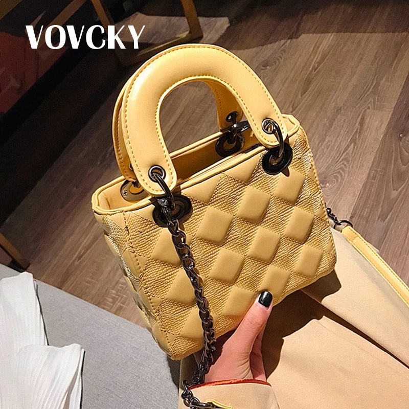 

Fashion Luxury Diamond Lattice Shoulder Flap Bags Tote Handbags Black Women Messenger Bags Crossbody Bag Ladies Hand Bags Small