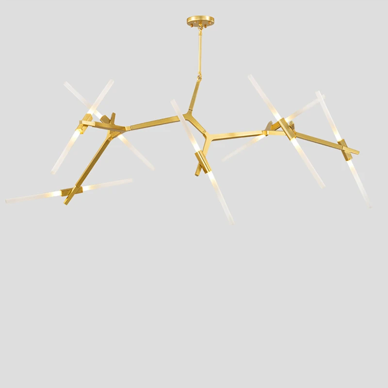 Современный светодиодный светильник-люстра для столовой, гостиной, lustre, салона, модеран, стеклянная люстра, подвесной светильник