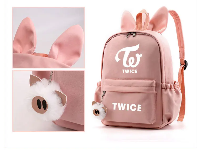 Stray Kids Backpacks Super Cute Rabbit Ears Collection