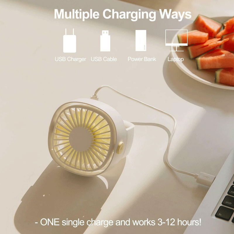Мини настольный usb-вентилятор небольшой тихий персональный кулер мульти зарядка USB питание портативный вентилятор домашний стол Декоративные веера