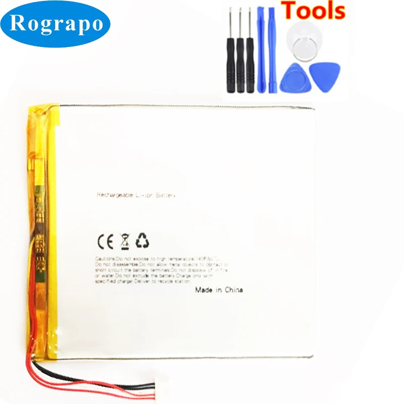 3,7 в Сменный аккумулятор для Onda V80Plus V80 Plus OC801 OI100 V80SE OI101 Tablet 5 провод штекер аккумулятор батареи+ Инструменты