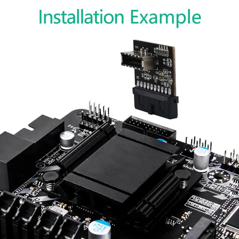 

High Quality USB 3.1 Front Panel Socket to USB 3.0 20 Pin Header Male Extension Cable Adapter Converter for Motherboard Card