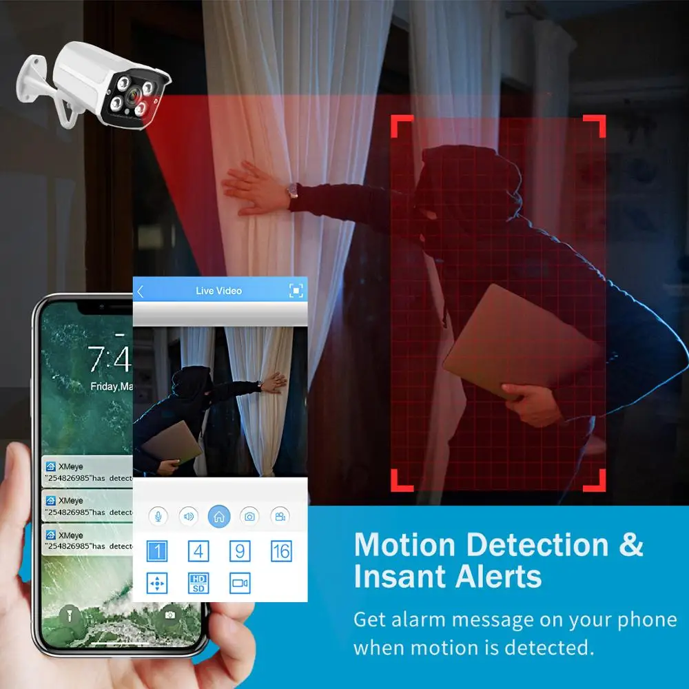 1080P POE HDMI POE NVR Kit CCTV Securit 8CH NVR PoE P2P Kit Outdoor Security Monitor IP Cam 8CH HDD P2P Onvif Surveillance Set