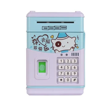 

Electronic Piggy Bank Safe Money Box tirelire for Children Digital Coins Cash Saving Safe Deposit ATM Machine Birthday Gift Kids