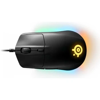 

Mouse SteelSeries rival 3, gaming, optical, Wired, USB, black, (62513)