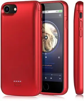 

NEWDERY Support listen music battery case for iPhone X XS Max XR 6S+7+ 8+ 5 SE 5S charger phone case for iPhone SE 6 6S 7 8 Plus