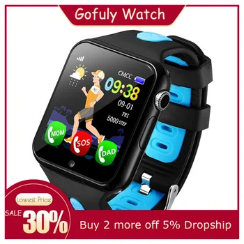 

Gofuly Kids GPS Smartwatch1.44 inch Anti-lost Smart Watch for Children Girls Boys GPS Child Smart Watches Phone Position