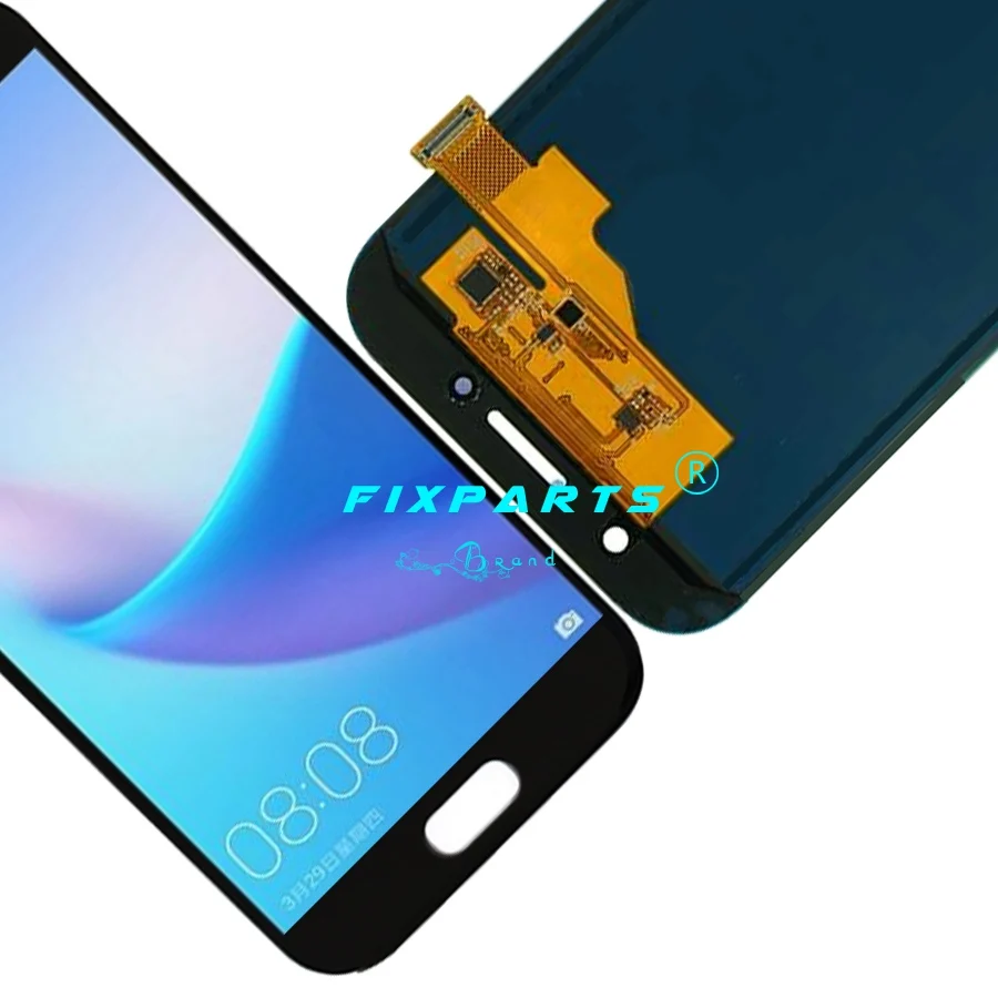 Отрегулируйте яркость для SAMSUNG GALAXY A520 lcd A520F SM A5 2017 дисплей сенсорный экран Замена 5