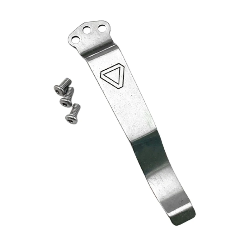 Tool DIY Accessories Fold Knife Holder Stainless Steel Back Clip Pocket Holder Knife Clip Outddor Accessories