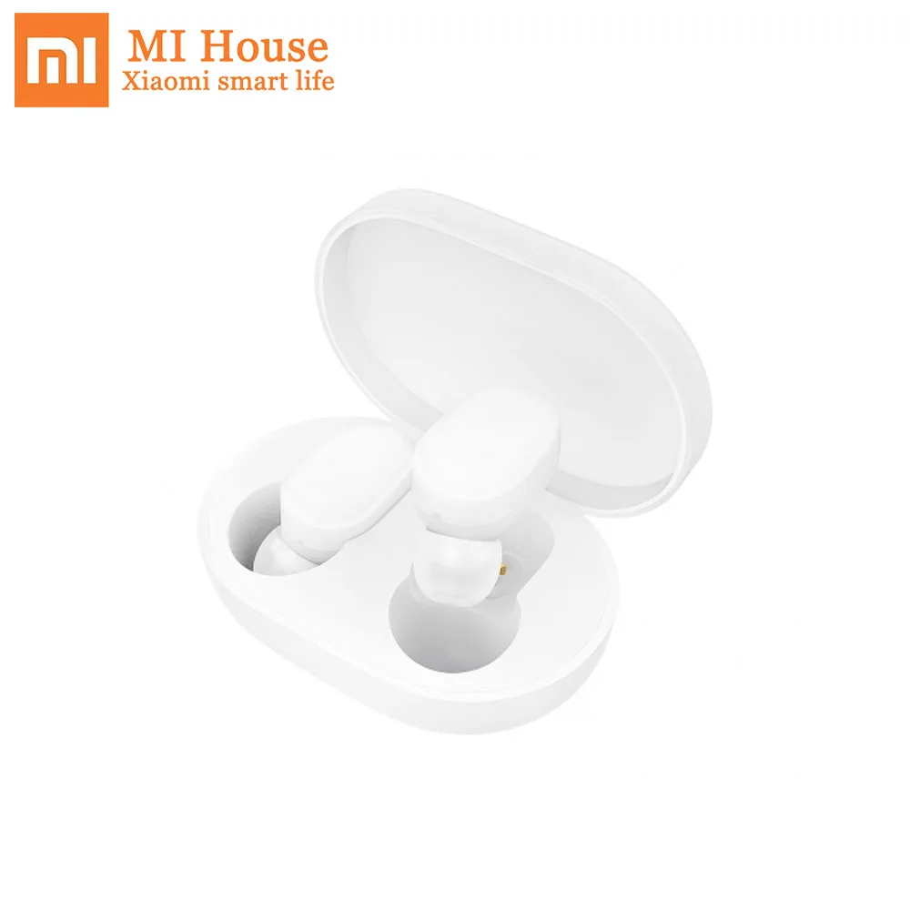Новый Xiaomi TWS AirDots Bluetooth наушники Молодежная версия стерео Бас BT 5 0 микрофон Handsfree AI