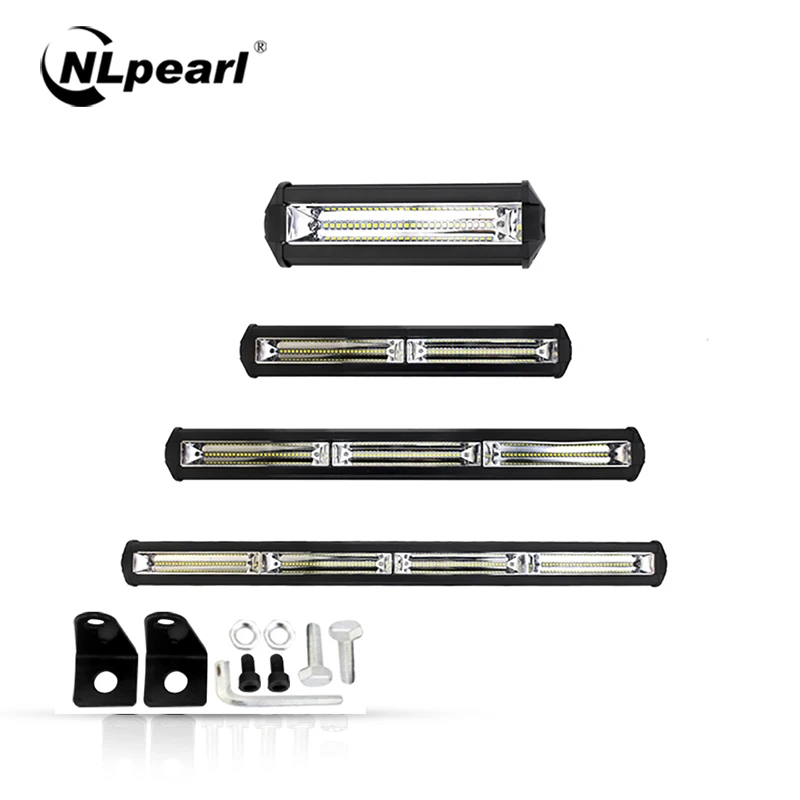 NLpearl светильник бар/рабочий 12V 24V светодиодный рабочий бар для внедорожника SUV ATV