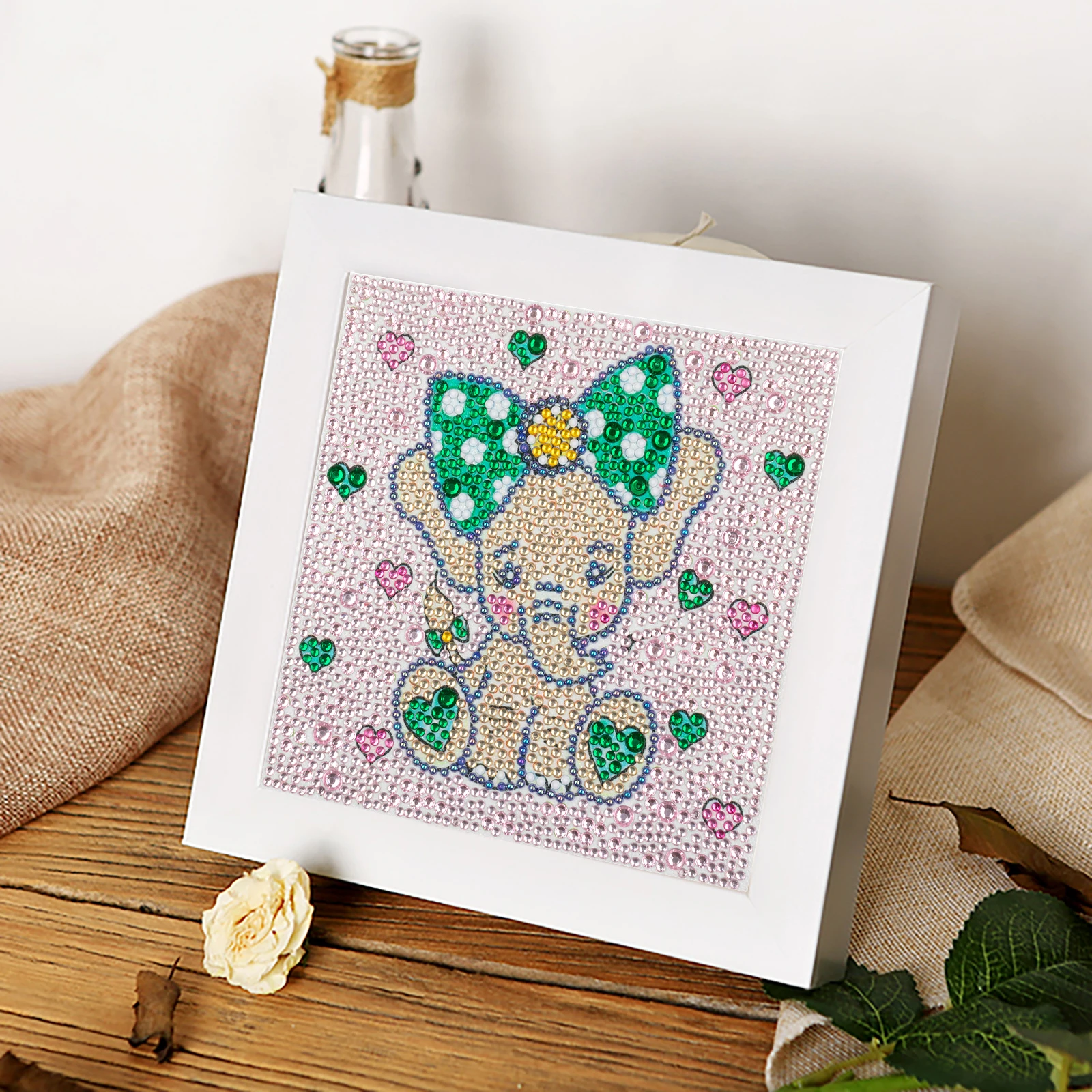 Disney Stitch Diamond Painting for Kids Small and Easy DIY Crystal
