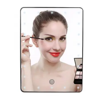 

Portable LED Makeup Mirror Fashionable Desktop Fill Light Mirror Cosmetic Tool Vanity Mirror Adjustable Cosmetic Mirror 4
