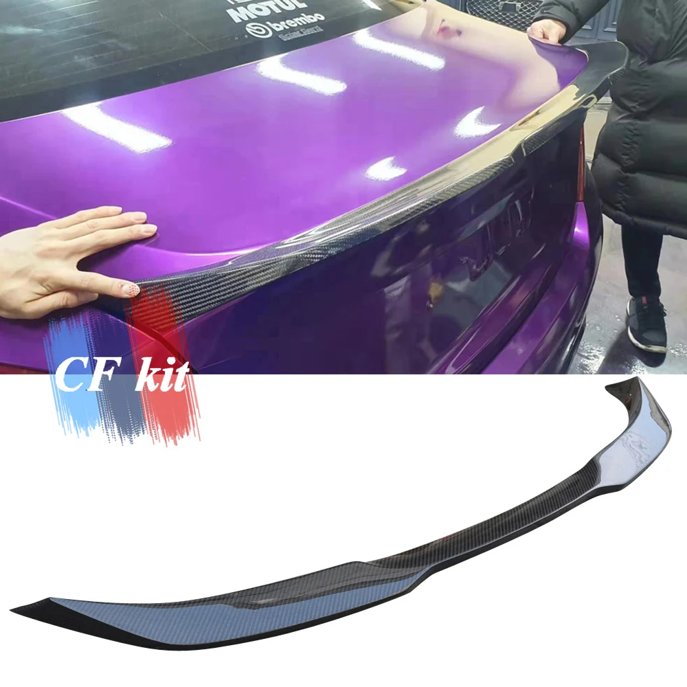 Задний спойлер из углеродного волокна CF Kit для GENESIS G70 2015 автомобильные аксессуары