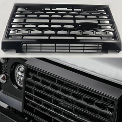 Grille de haute qualité adaptée à land rover defender rick, grille de pare choc avant en plastique abs noir 