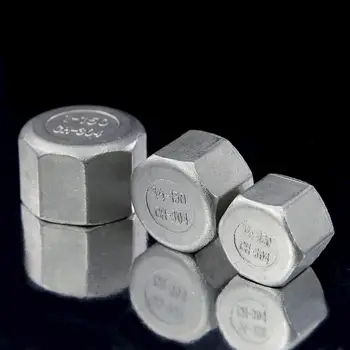 

1" BSP Female Thread 304 Stainless Steel Pipe Plug Outer Hexagon Octagonal Head Socket Pipe Fittings End Cap