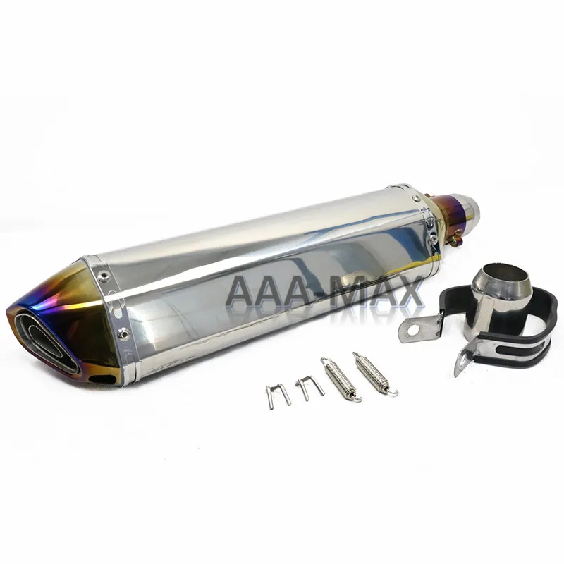 470 мм мотоцикл для Akrapovic выхлопная труба Escape универсальный скутер глушитель дБ убийца глушитель для Z250 MT-03 ATV Dirt Bike - Цвет: A