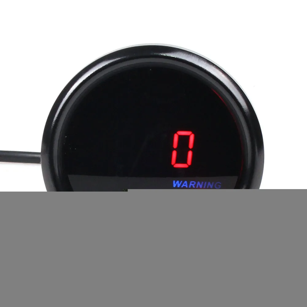 

52mm 2inch Led Smoke Lens 0-1Bar Oil Press Auto Gauge Oil Pressure Gauge For 12V Car Auto Gauge