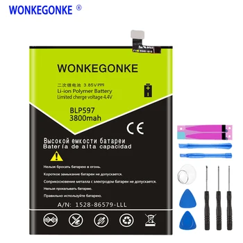 

WONKEGONKE For Oneplus 2 One Plus 2 Two BLP597 Replacement Battery Batterie Bateria