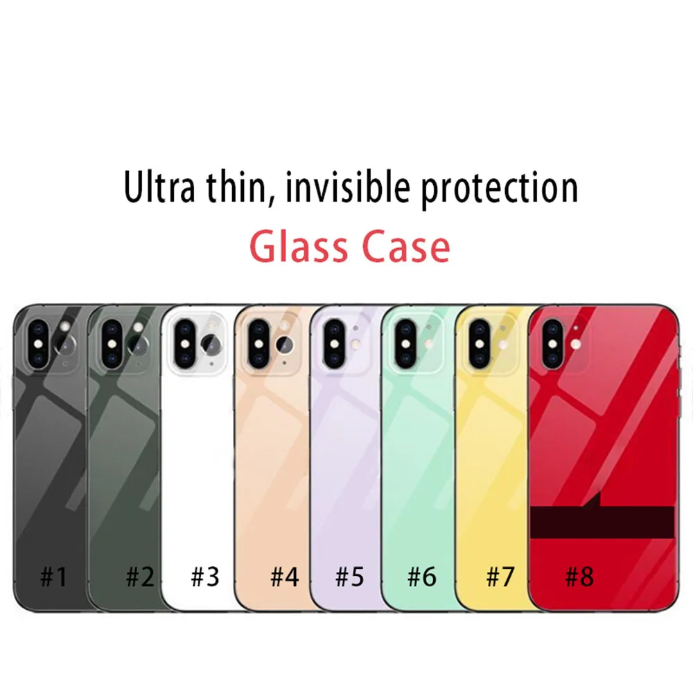 For Apple iPhones X XR Xs Max Seconds Change 11 Lens Film Tempered Glass Back Cover Smart Mirror Case for iphone Pro 7 plus |