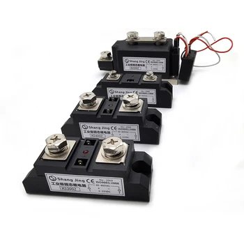 

free shipping solid state relay 220 module solid state relay DC SSR input 3-32VDC output 35-480VAC 500A 400A 300A 200A 150A 100A