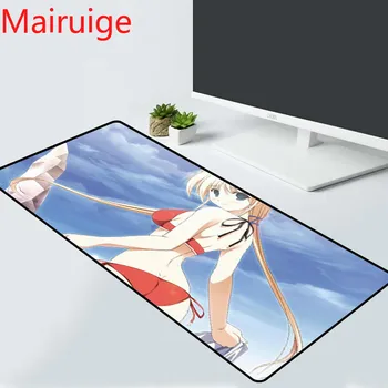 

Mairuige Big Mouse Pad Sexy Girl Pattern Animation Mouse Pad Computer Notebook Cool Desk Mat Non-slip Gaming Accessories