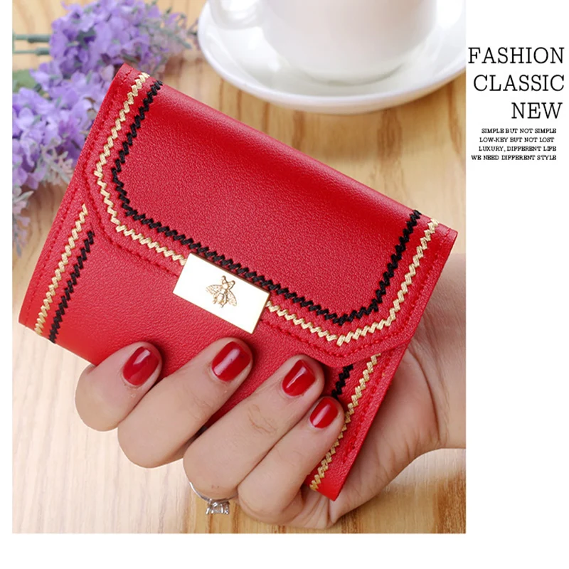 

Hot Sale New Women's Wallet Multifunctional Simple Fashion Wallet Short Multi Card Holder Card Holder