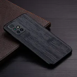 Luxueuze telefoonhoes van bamboehoutpatroon - Premium hoes voor verbeterde stijl en bescherming