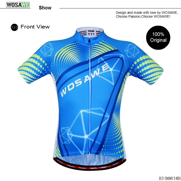 WOSAWE велосипедная майка Ropa Ciclismo, летняя, отличная эластичность, летняя, мужская, быстросохнущая, велосипедная одежда, черная и белая, S-2XL