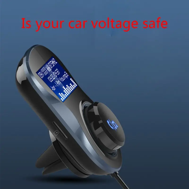 Bluetooth Hands-free FM модулятор стерео автомобильный mp3-плеер адаптер fm-передатчик