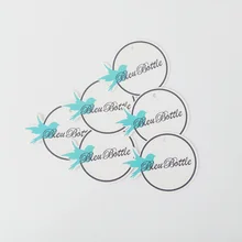 Индивидуальный дизайн переработанной бумаги для одежды висячие бирки для одежды бирки и этикетки печать