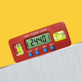 

360 Degree Mini Digital Protractor Angle Finder Inclinometer Electronic Level With Magnetic Bottom Angle Measuring Tool