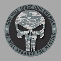 skull Camo Army Military Die Cut Decal Suitable for Car Truck motos india weed Sticker 4x4