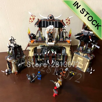 

10940 In stock Ninja series catch the dragon tribe base camp 1660pcs 06082 building blocks bricks Toys compatible with 70655