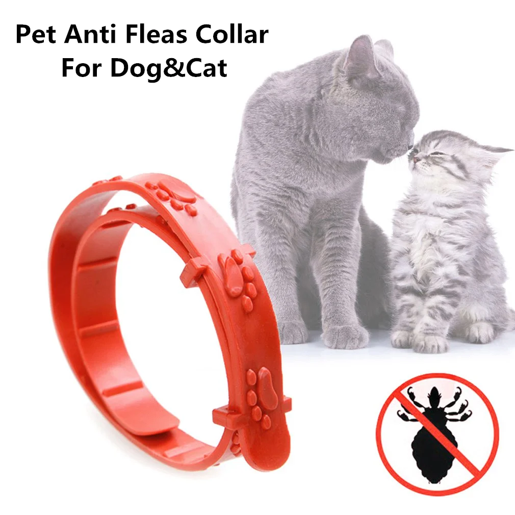 

Effective Elimination Anti Flea Tick Plastic Mosquitoes Collars Pet Cats Dog Adjustable Protection Neck Repel Remover Protection