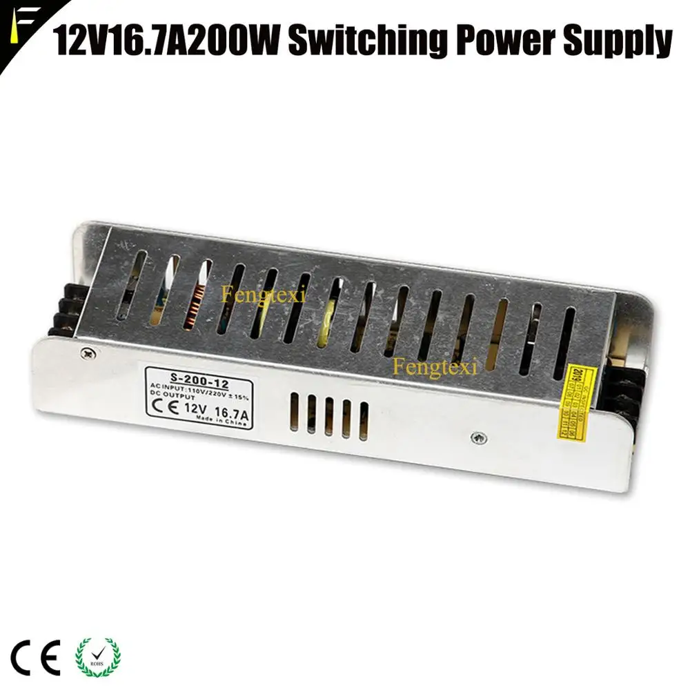 60w100w120w150w200w250w360w длинная полоса 12V10A переключение Источники питания 12V светильник коробка светодиодный светильник полосы DC Мощность адаптер