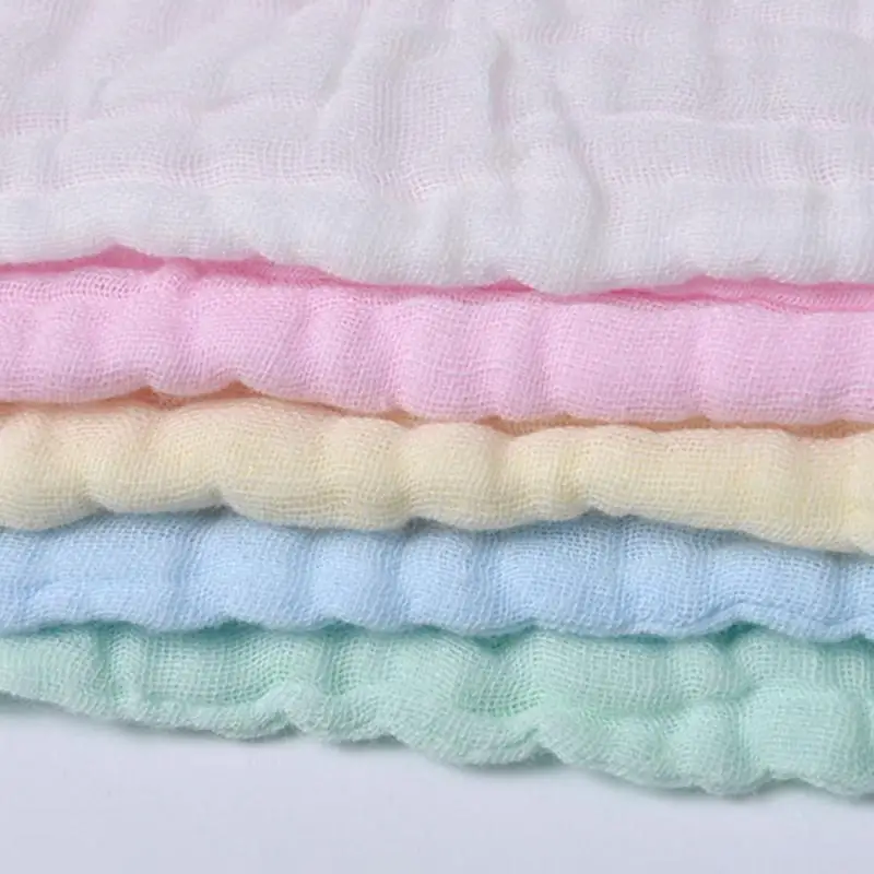 1Pcs/Lot Baby Towel Saliva Gauze Towel Cotton Comfort Baby Infant Wash Bath Newborn Children Small Square Handkerchief