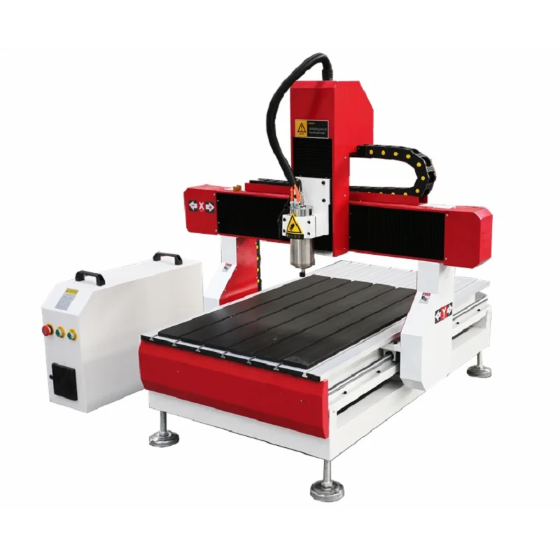 

Heavy Duty Iron Cast Frame Mini CNC Machine With Rotary Axis for Aluminum Brass Wood MDF Acrylic Plywood Desktop CNC Router 609