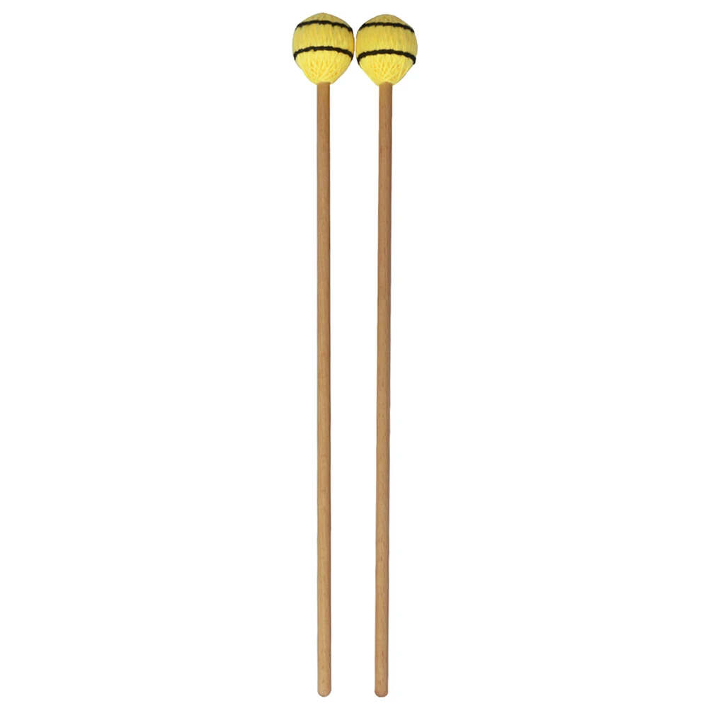 1 пара палочек Marimba ксилофон Glockensplel Mallet с ручки из бука инструмент аксессуары для