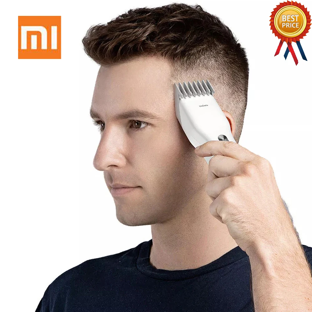 Kaufen 1 ENCHEN USB Schnelle Lade Wiederaufladbare Männer Bart Haar Clipper Professionelle Cordless IPX7 Wasserdicht Haar Schneiden Maschine
