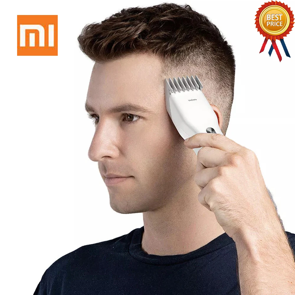 1 ENCHEN USB аккумуляторная машинка для стрижки бороды профессиональная беспроводная