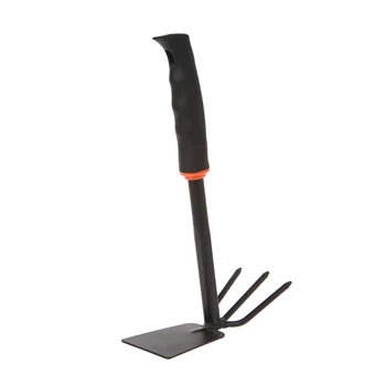 

1Pc Portable Digging Tool Mini Two Head Hoe For Home Garden Transplanting Tool 35ED