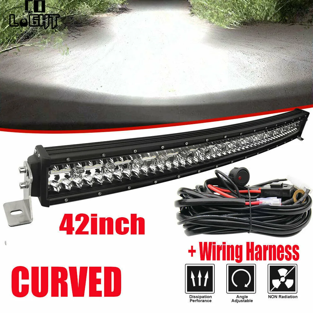 

CO LIGHT Cruved 12D Led Light Bar 80000LM 3-Row Spot Flood Combo Led Bar 4x4 for Offroad Tractor SUV Niva Led Work Light 12V 24V